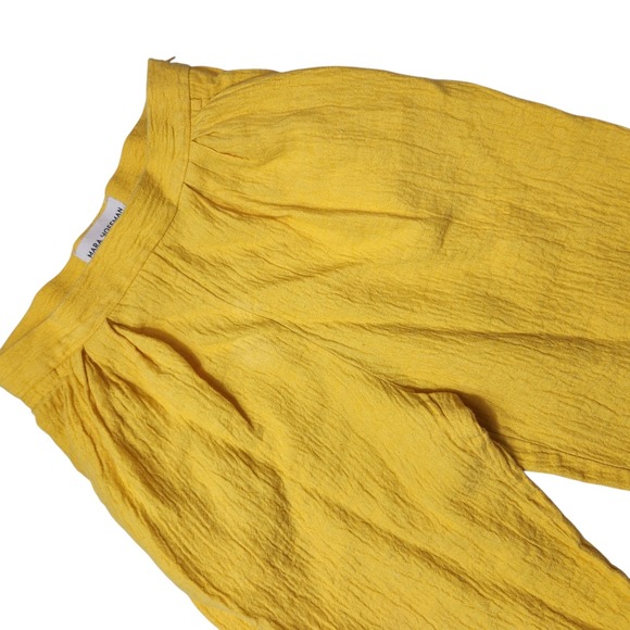 Mara Hoffman Size Small Organic Linen Blend Audre Pants Swim Cover High Waisted - Picture 5 of 13